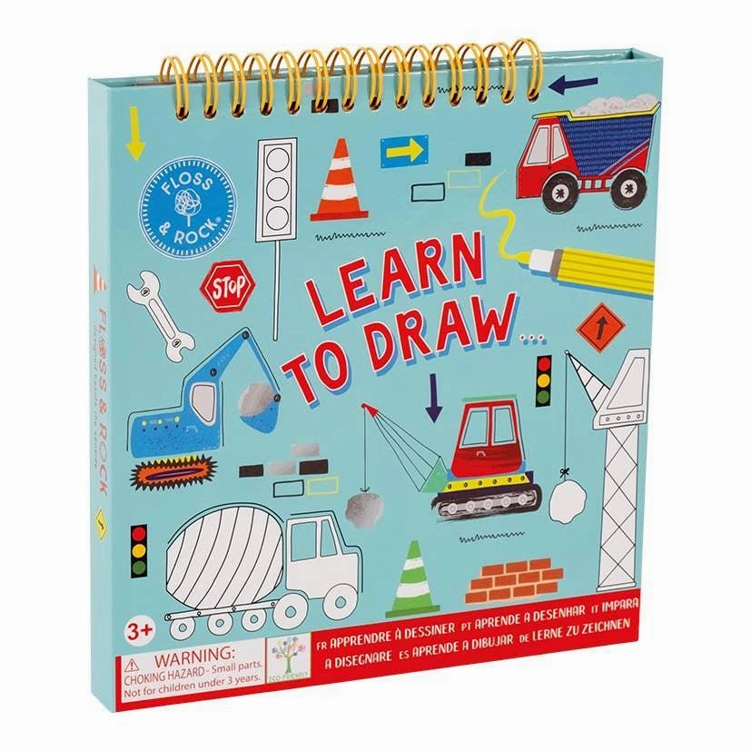 Arts and Crafts |Construction Learn To Draw Art Set Activity Book| Floss and Rock