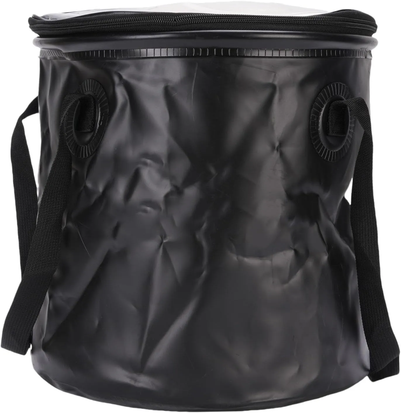 Asixxsix Folding Water Bucket, 20L Capacity Collapsible Container with Handle, Portable Folding Camp Wash Basin with Outlet Valve for Outdoor Traveling Camping Hiking Fishing Gardening