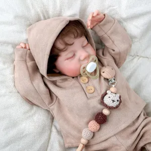 BABESIDE Lifelike Reborn Baby Dolls Boy - 17-Inch Soft Realistic-Newborn Baby Dolls Full Body Vinyl Anatomically Correct Real Life Baby Dolls with Toy Accessories for Kids Age 3 4 5 6 7  
