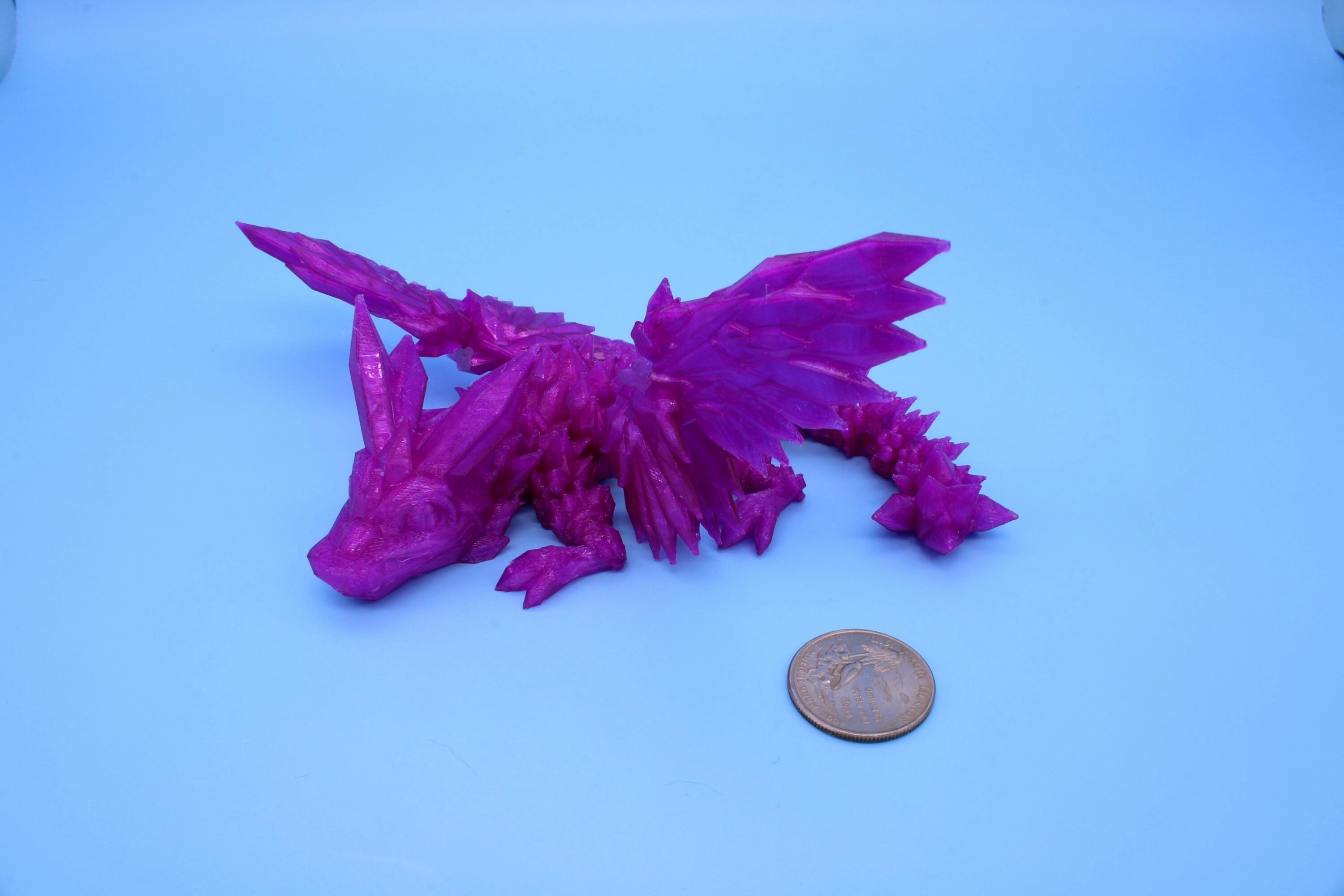 Baby Crystal Wing Dragon | Flexible (TPU) | 3D Printed