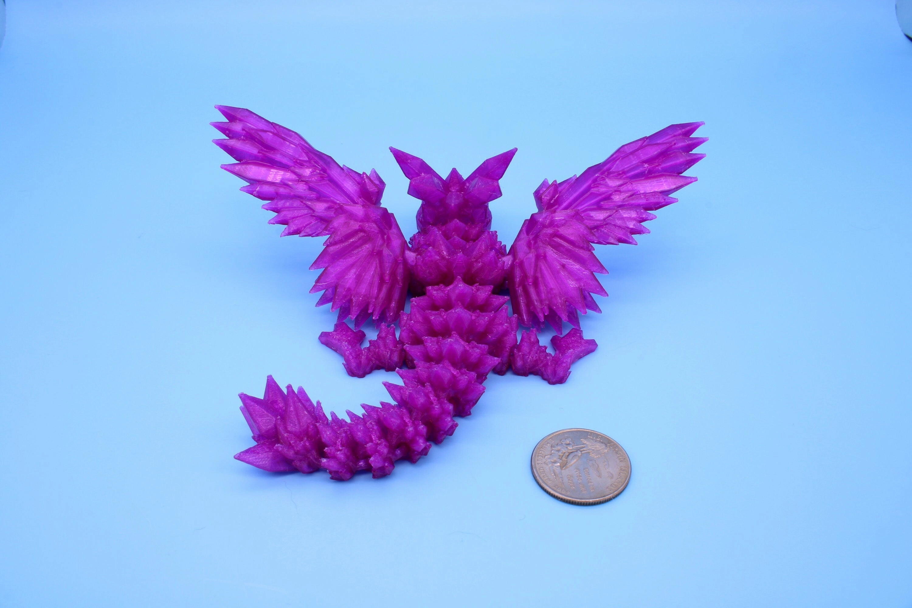 Baby Crystal Wing Dragon | Flexible (TPU) | 3D Printed