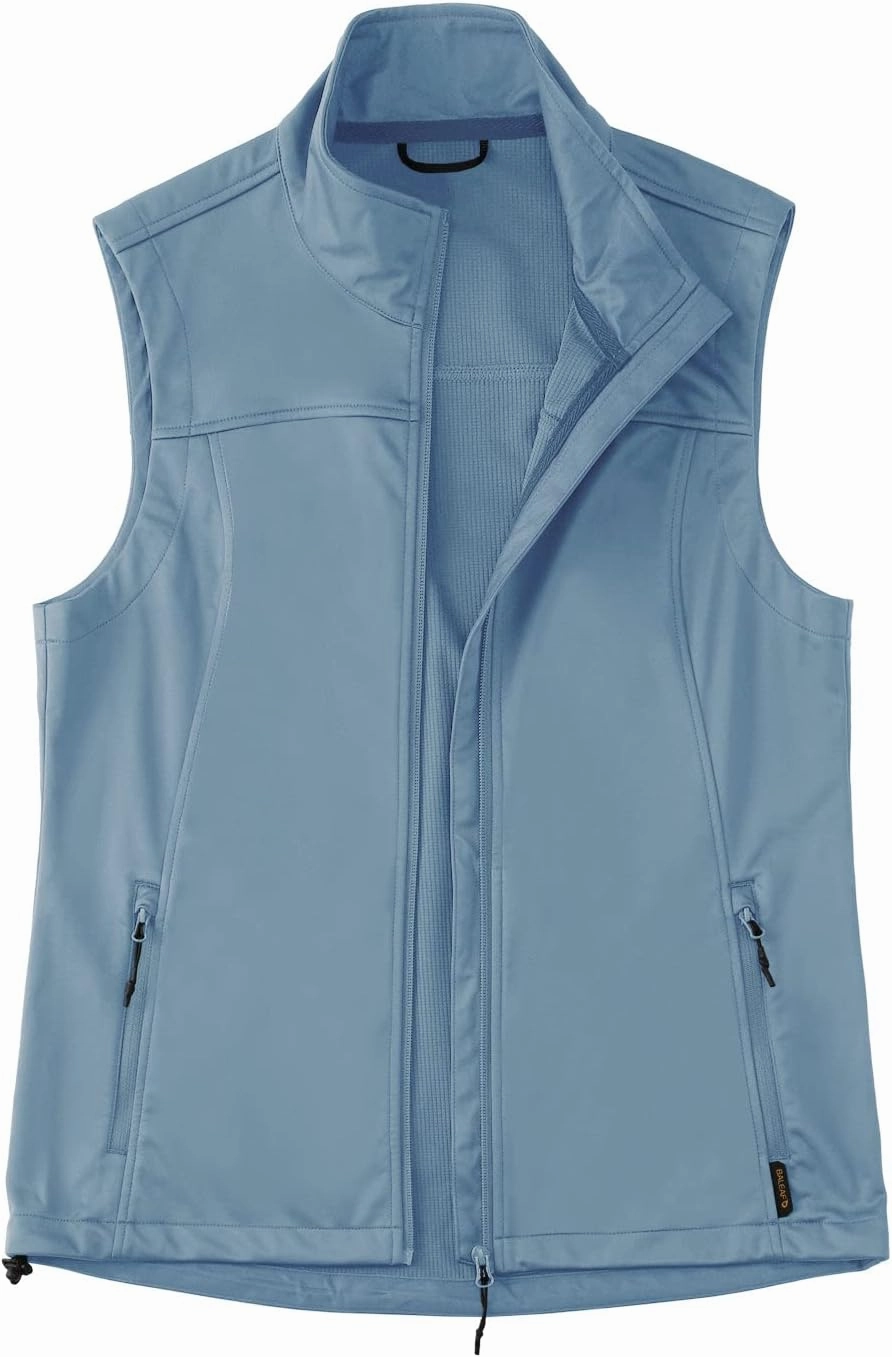 baleaf Women's Lightweight Vest Softshell Sleeveless Jacket Windproof Stand Collar with Zipper Pockets Running Hiking Golf