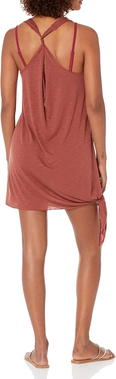 Becca by Rebecca Virtue Breeze Lightweight Beach Dress-Knot Side Tie, Bathing Suit Cover Ups for Women