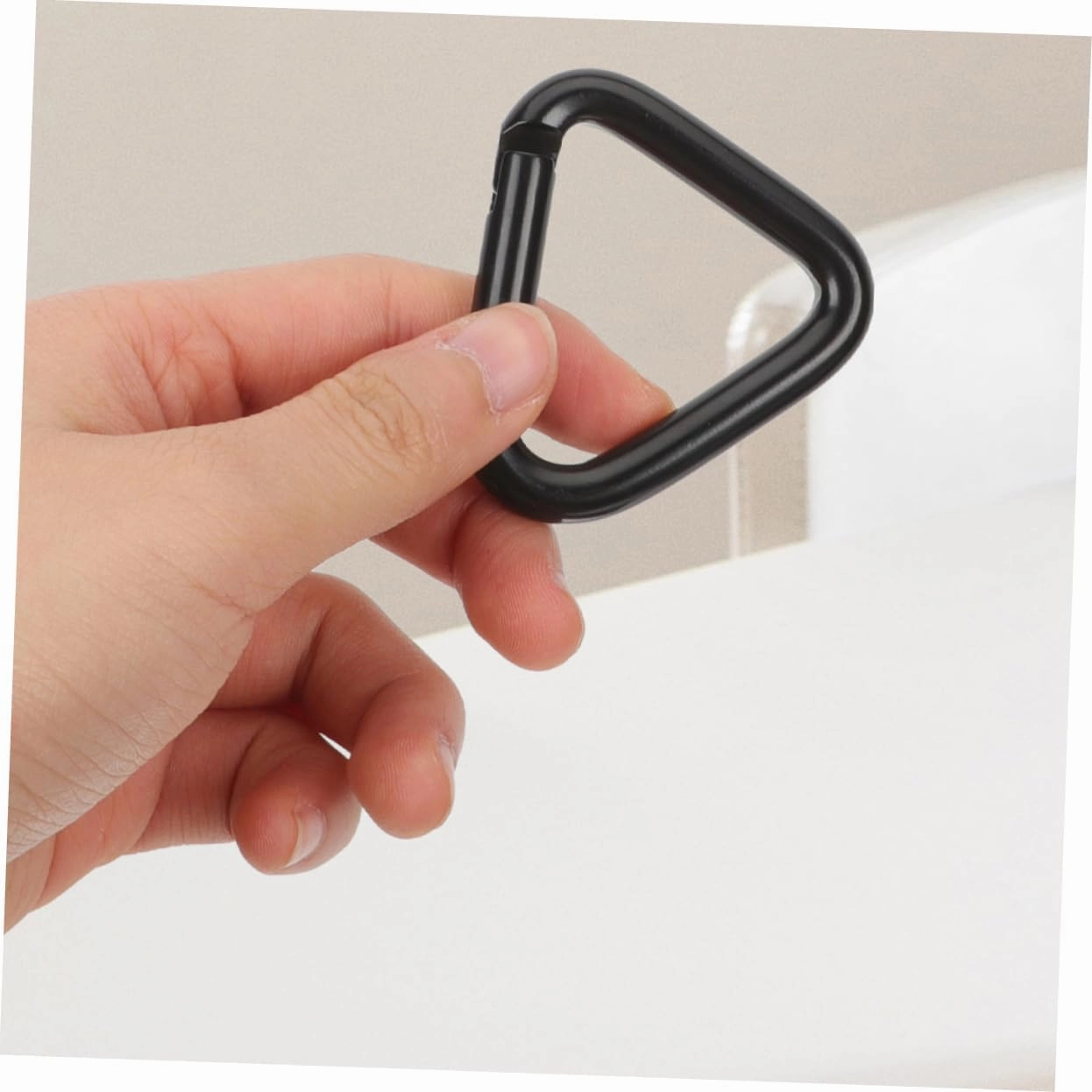 BESPORTBLE Carabiner Hooks Heavy Duty Hook Climbing Buckle Triangle Buckle Mountain Climbing Clips Buckles Aluminum