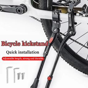 Bike Kickstand for Giant Stance E  Pro EX-800 Wh-2023-29/27,5 Zoll-Fully 2023, Adjustable Kickstand Foot Side Stand Support, Aluminum Rear Side Bicycle Stand for Bike with Non-Slip Rubber Foot