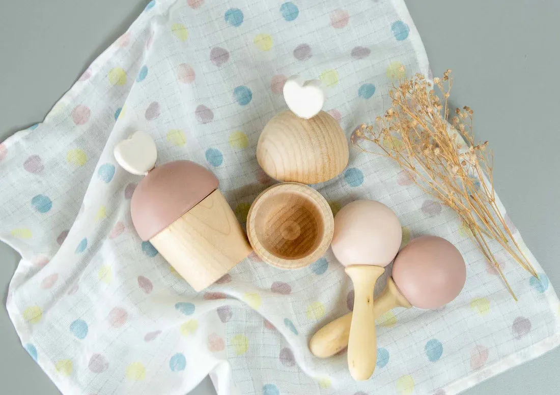 Birch Keepsake Cupcake Set of 2
