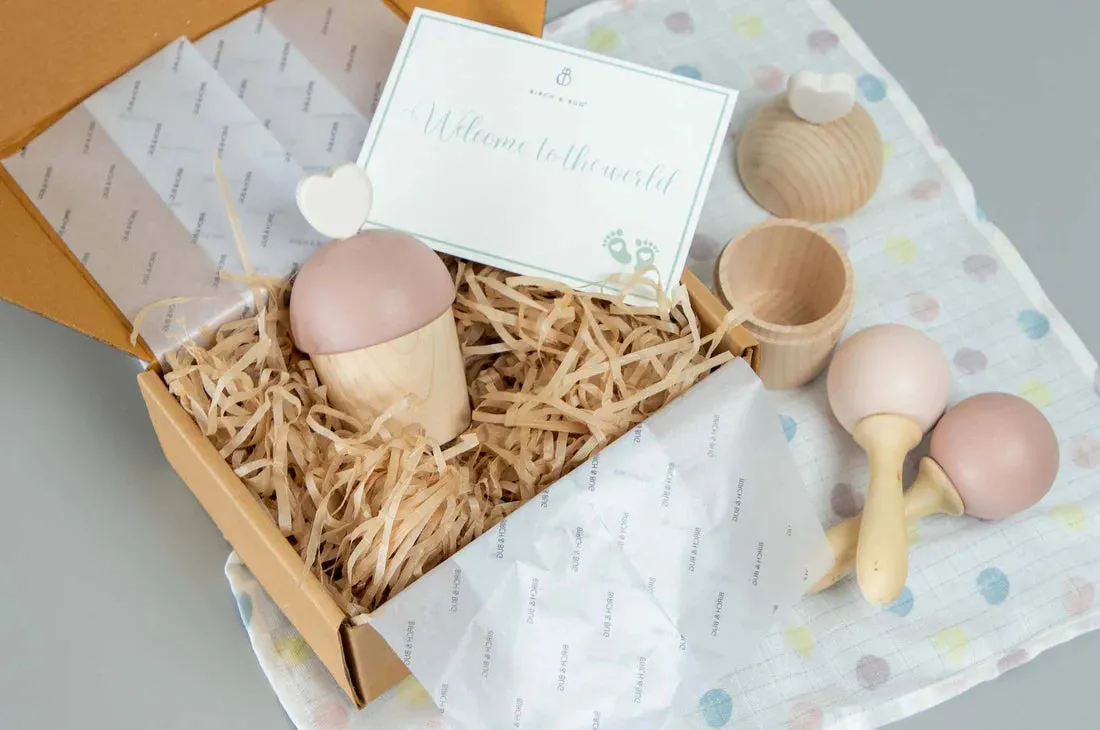 Birch Keepsake Cupcake Set of 2