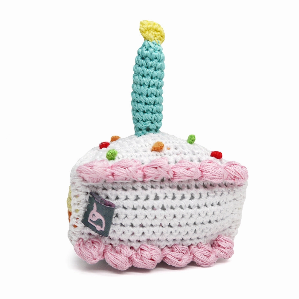 Birthday Cake Crochet Toy