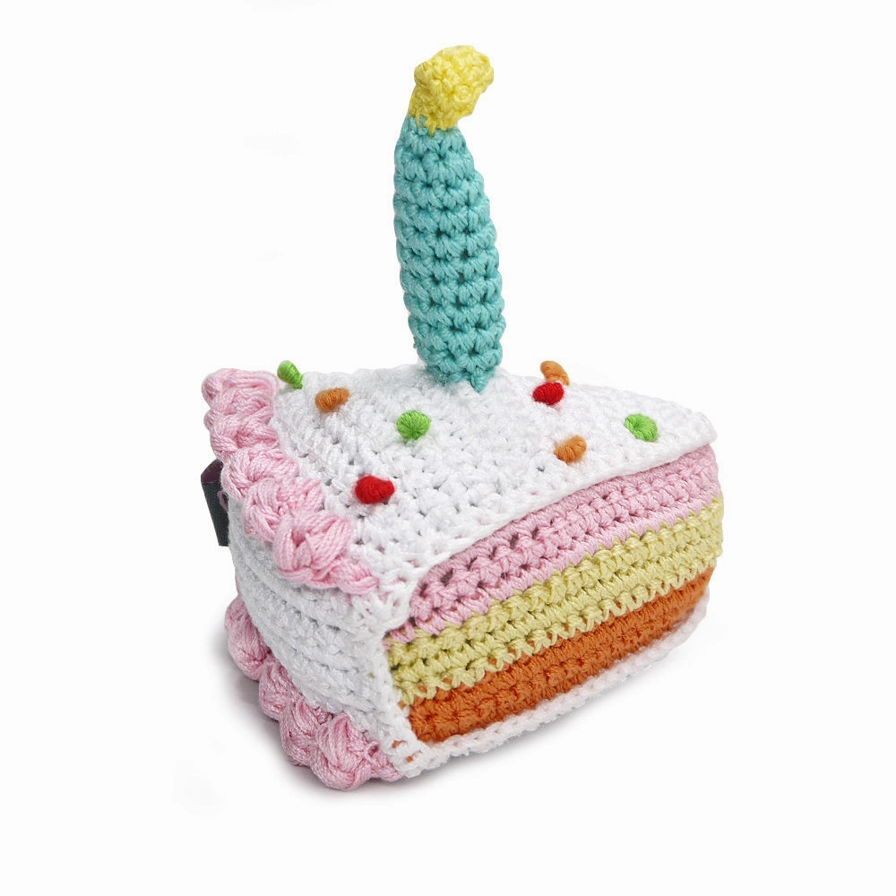 Birthday Cake Crochet Toy