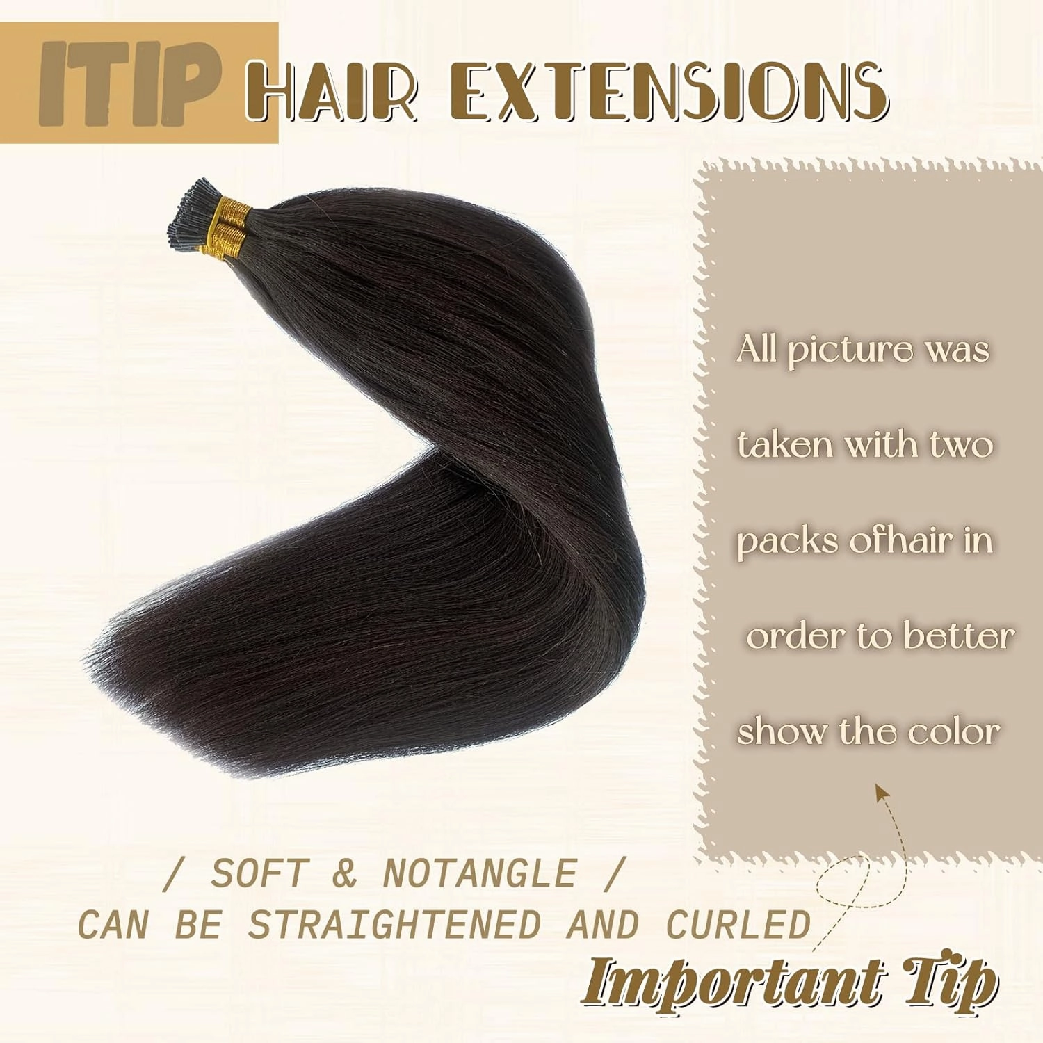 Black Hair Extensions I Tip Human Hair 20Inch Yaki Straight Micro Ring Hair Extensions Colored Natural Black 50G Hair Extensions 100% Real Human Hair Remy Hair Extension Invisible Band Hair Extensions
