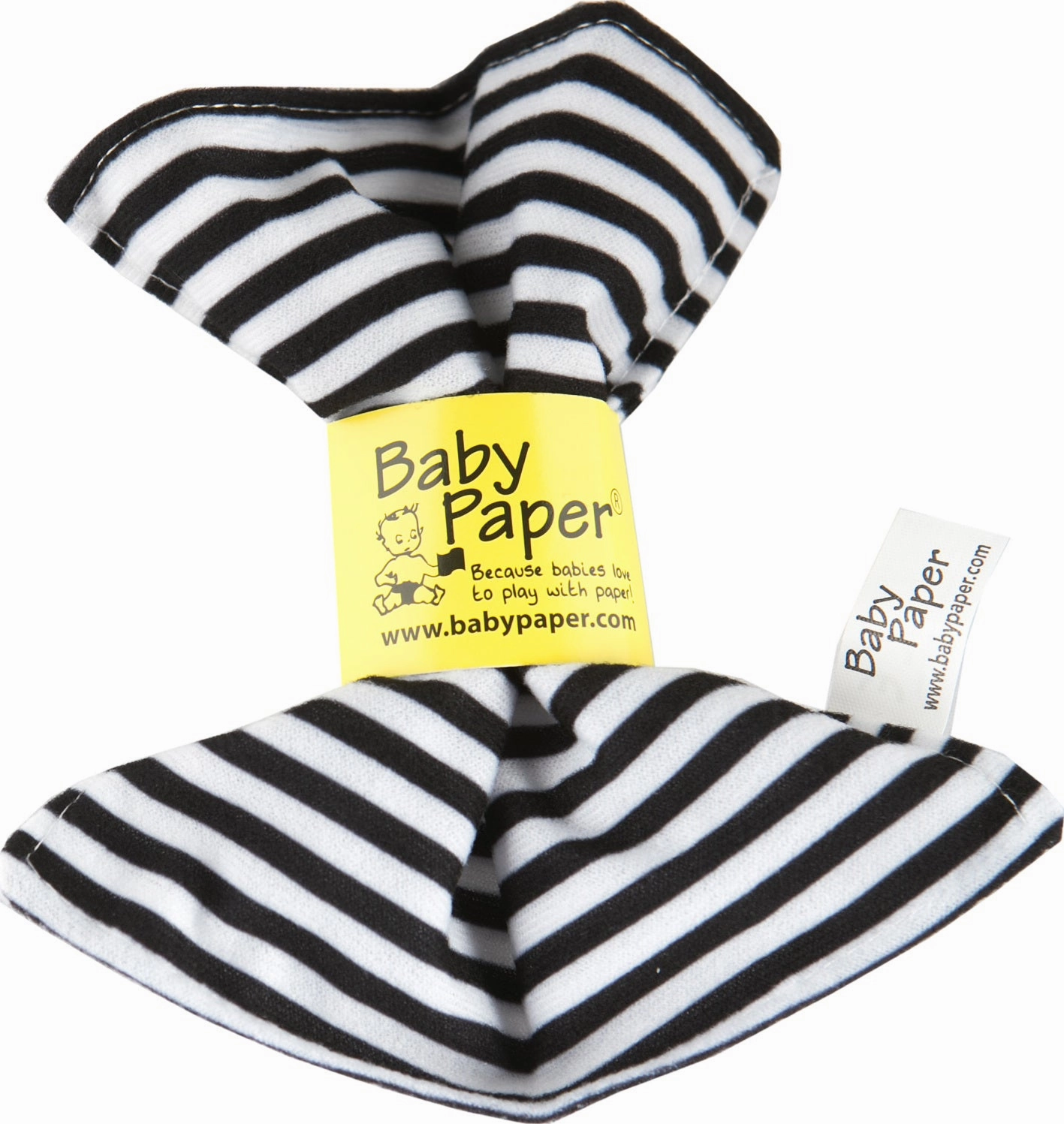 Black/White Stripes Baby Paper