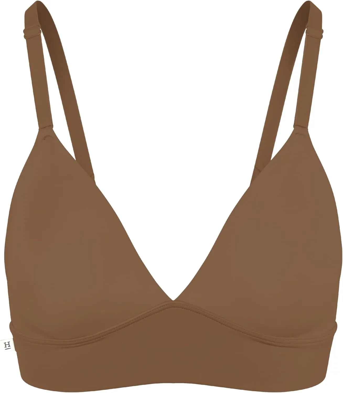 Bliss Triangle Bralette - Ultra-Soft & Lightweight, Deep V Bralette for Women