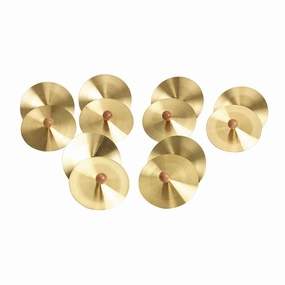 Brass Cymbals - Set of 6