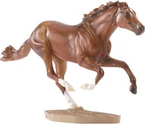 Breyer Traditional Series Secretariat Horse with Base | Model Horse Toy | 13.5" x 9.5" | 1:9 Scale | Model #1345