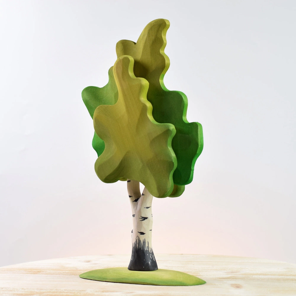 Bumbu Handmade Large Wooden Birch Tree