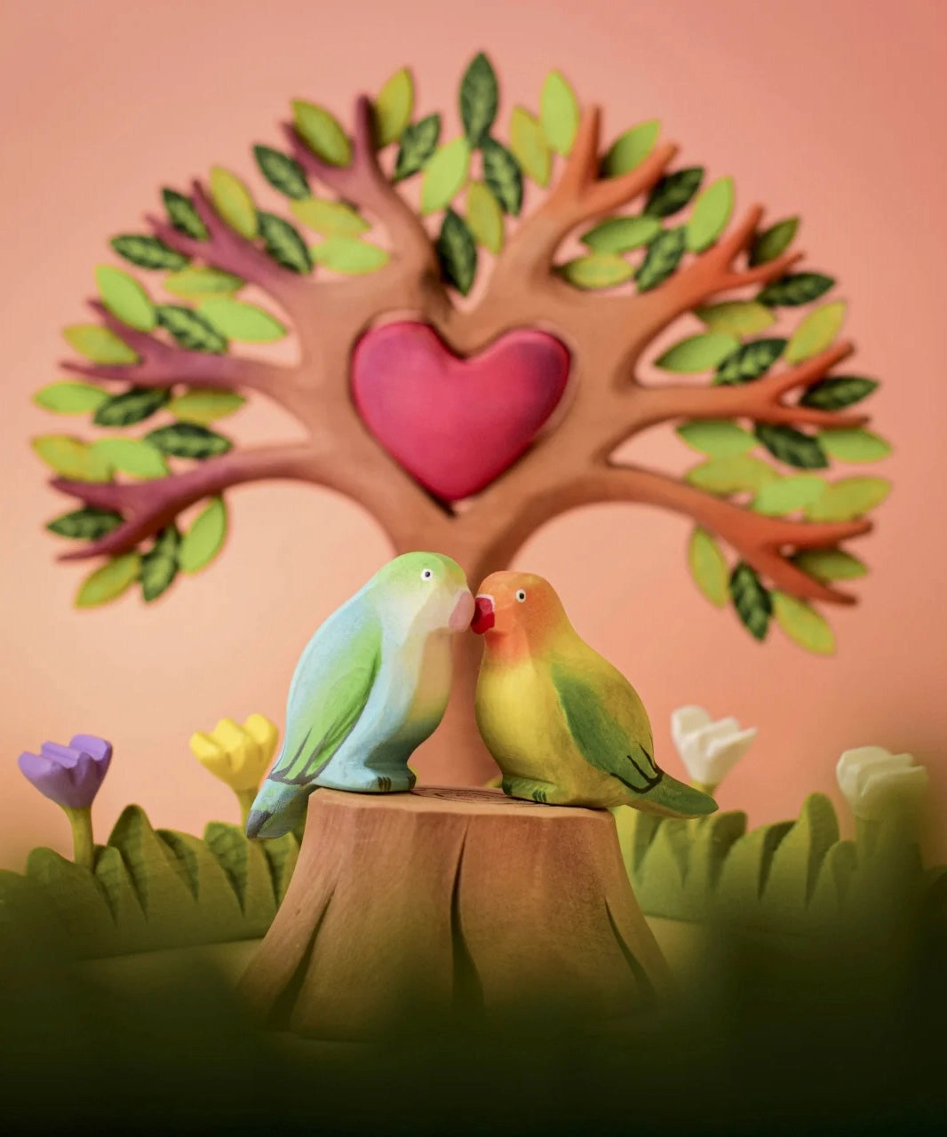 Bumbu Toys Blue Lovebird