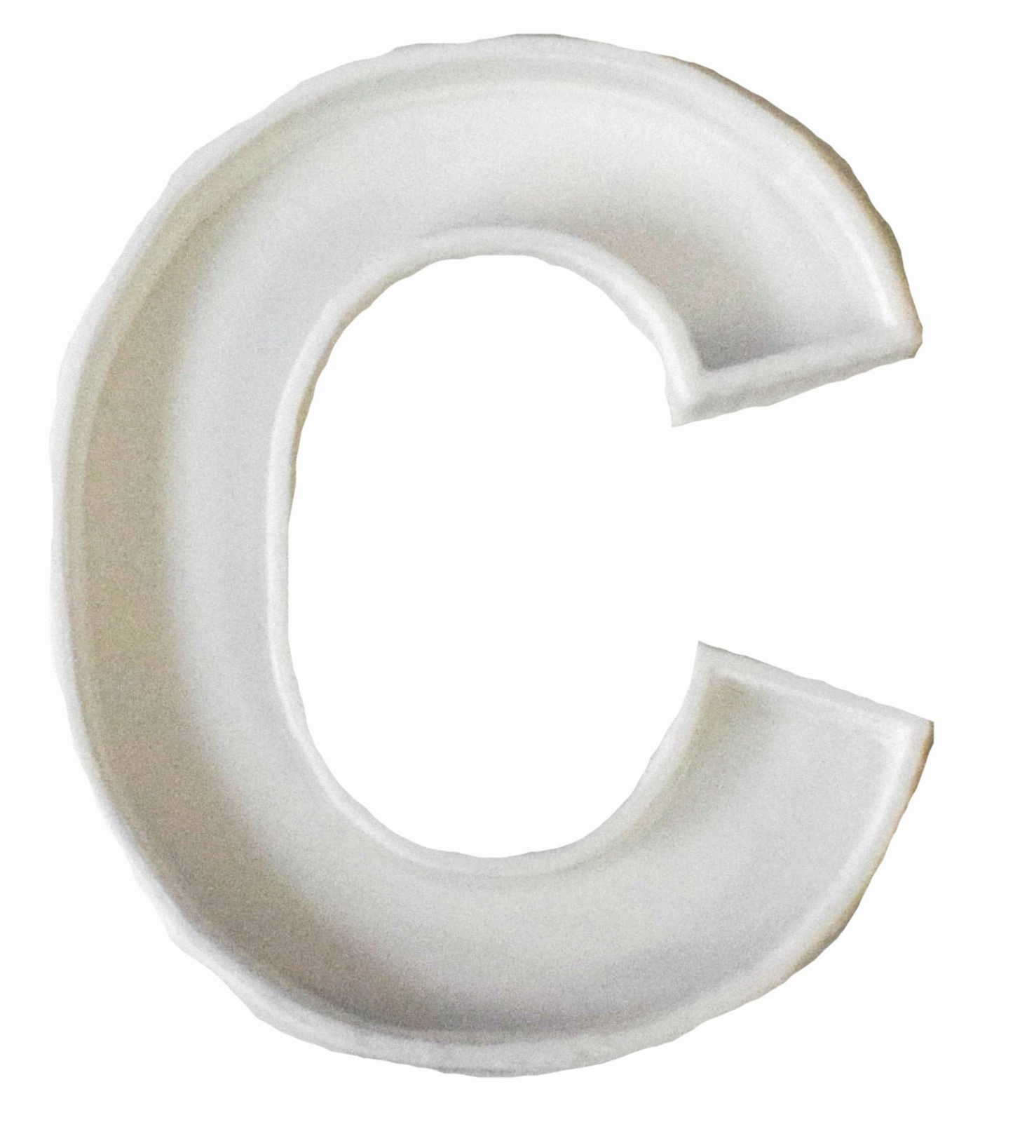 C Letter Alphabet Stencil And Cookie Cutter Set USA Made LSC107C