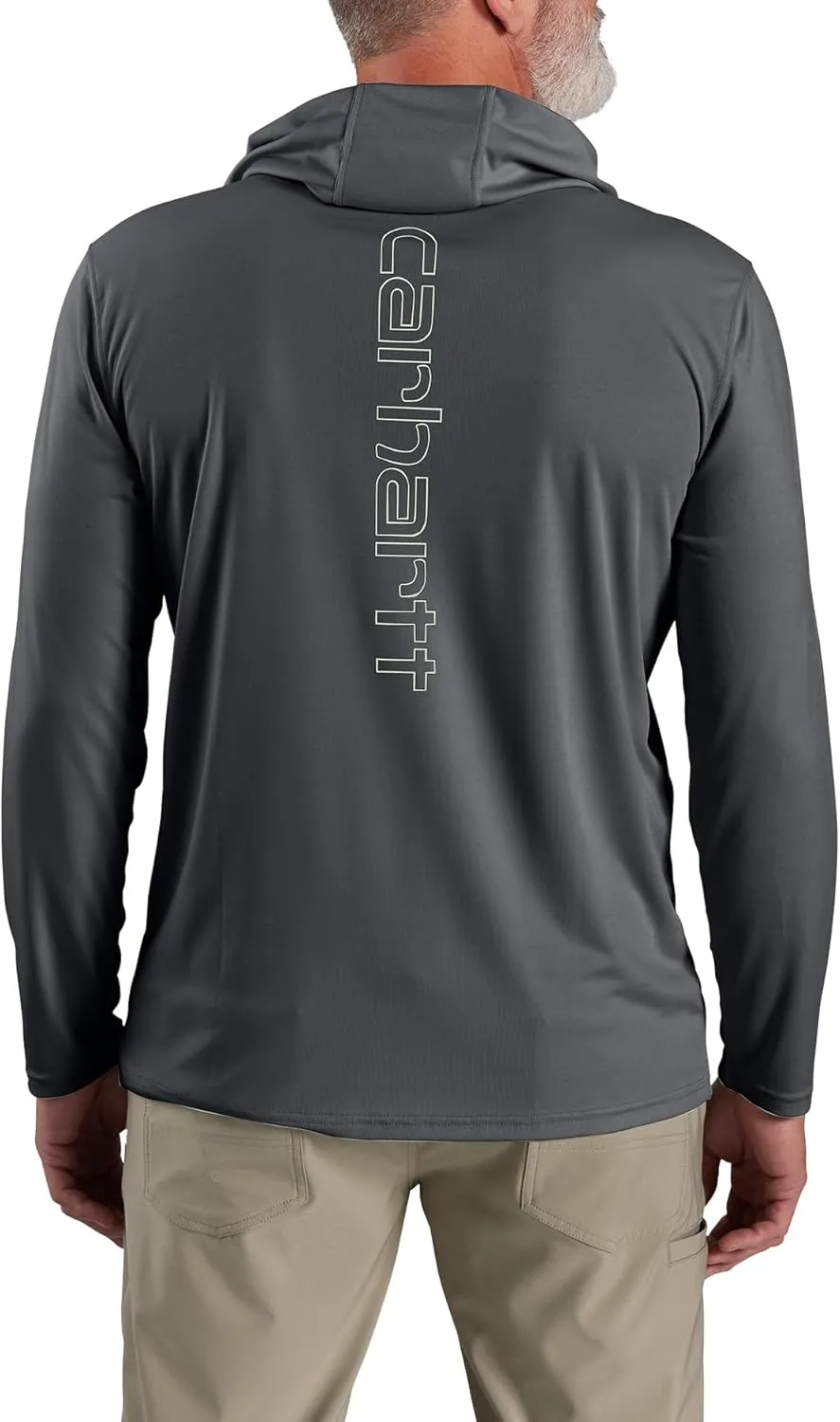 Carhartt Men's 106165 Force Sun Defender™ Lightweight Long-Sleeve Hoo