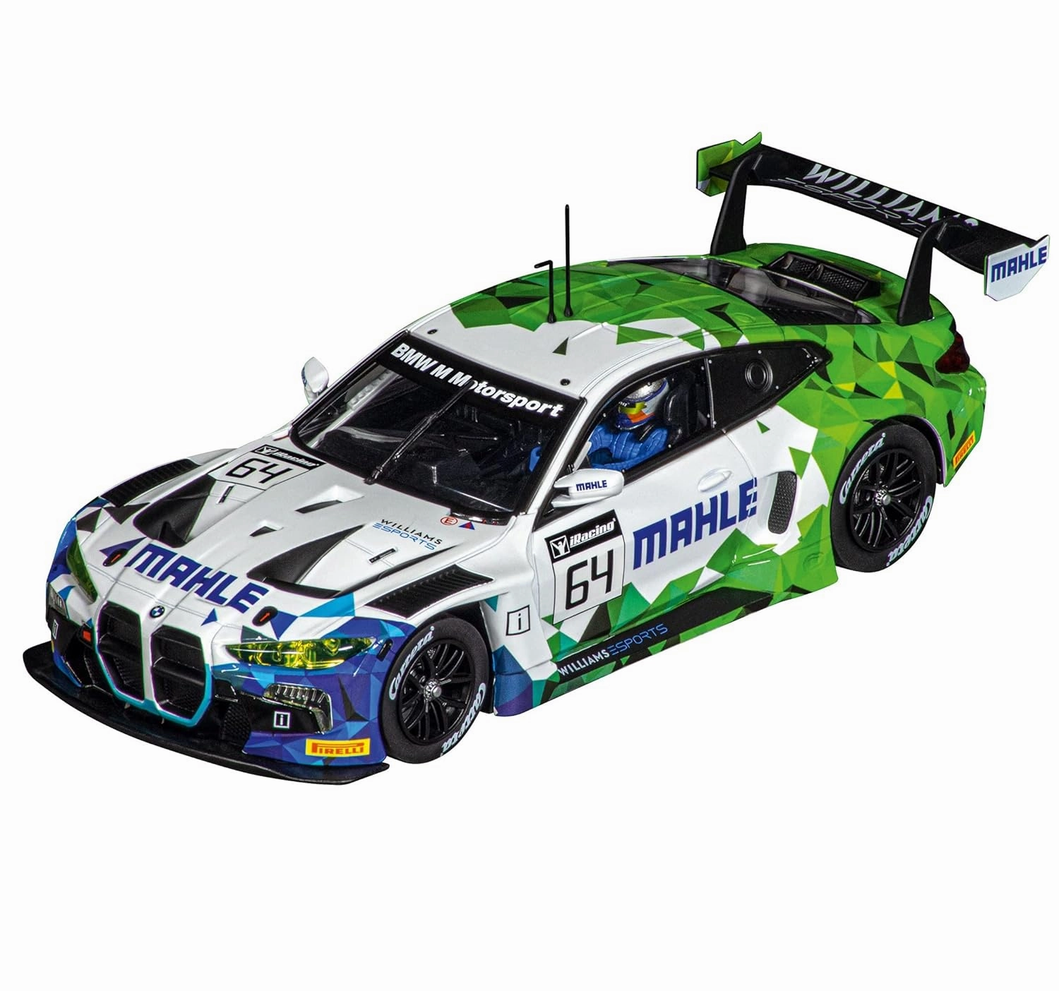 Carrera Premium Digital 124 Slot Car Racing System BMW M4 GT3 Scale 1:24 Extra Wide 8m Track - Start Your Engines