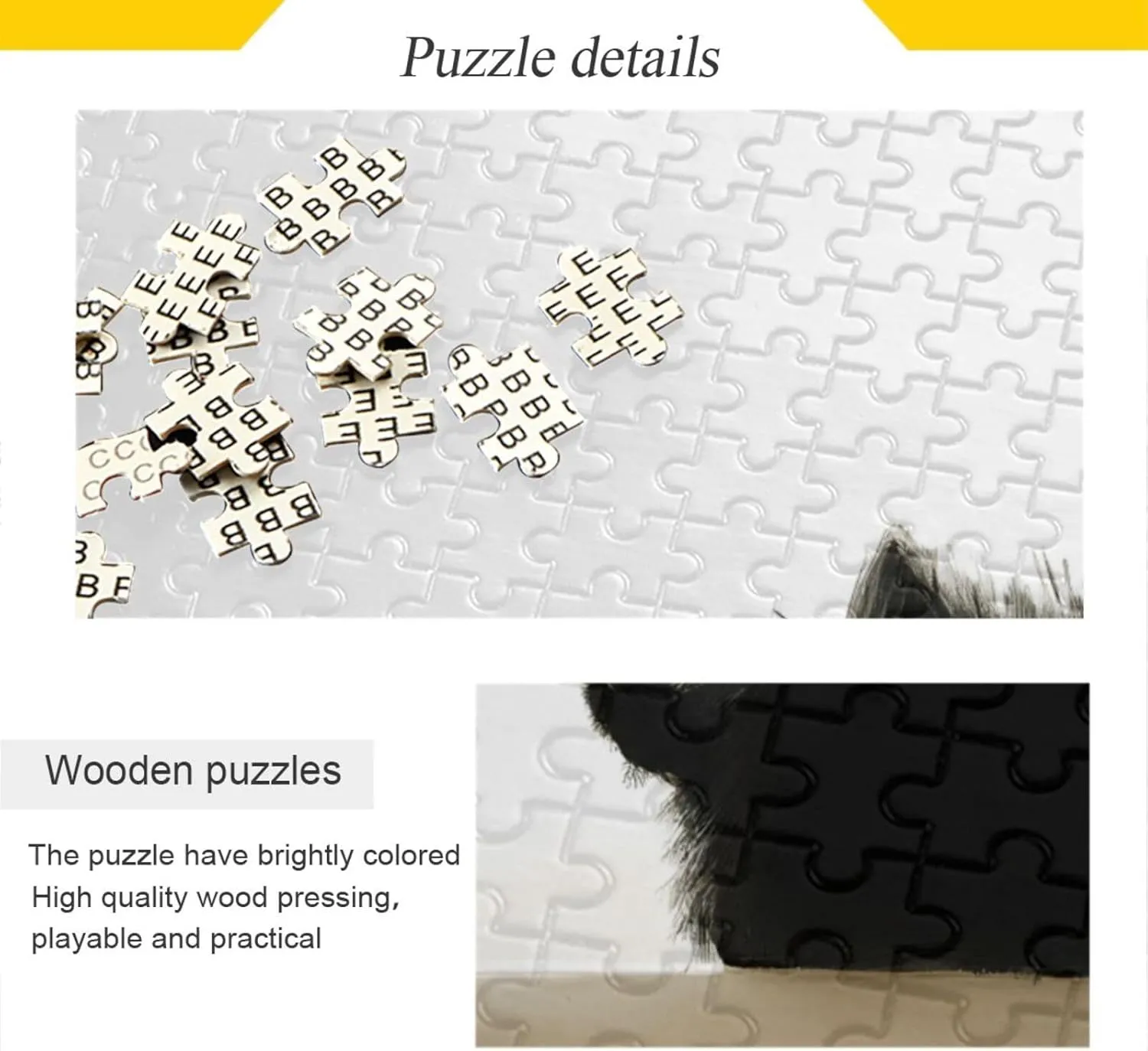 Cat Fish Funny Bottle Jigsaw Puzzle 1000 Piece, Educational Intellectual Decompression Puzzle Game Jigsaw Puzzle for Adult Active Thinking Party Entertainment, Family Games