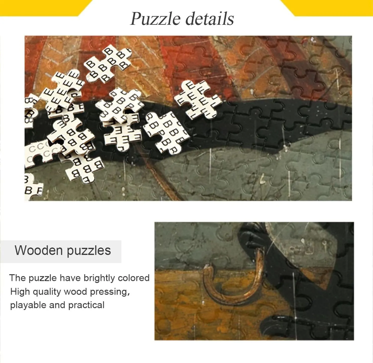 Cat Umbrella Fish Table Jigsaw Puzzle 500 Piece, Educational Intellectual Decompression Puzzle Game Jigsaw Puzzle for Adult Active Thinking Party Entertainment, Family Games