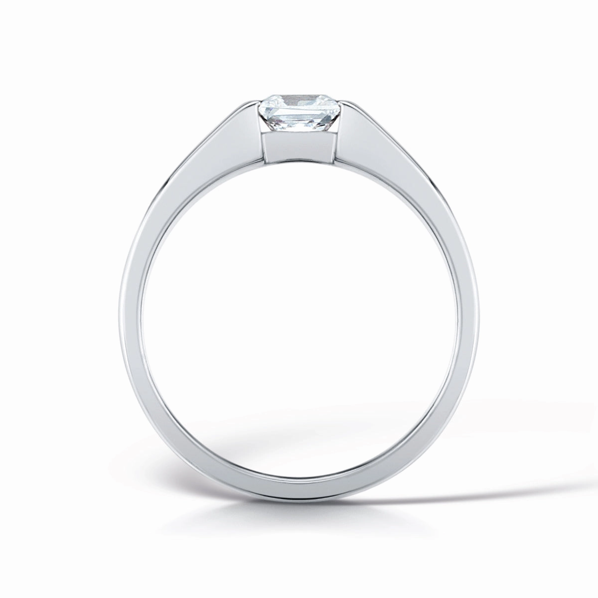 Chunky Princess Cut Diamond Ring