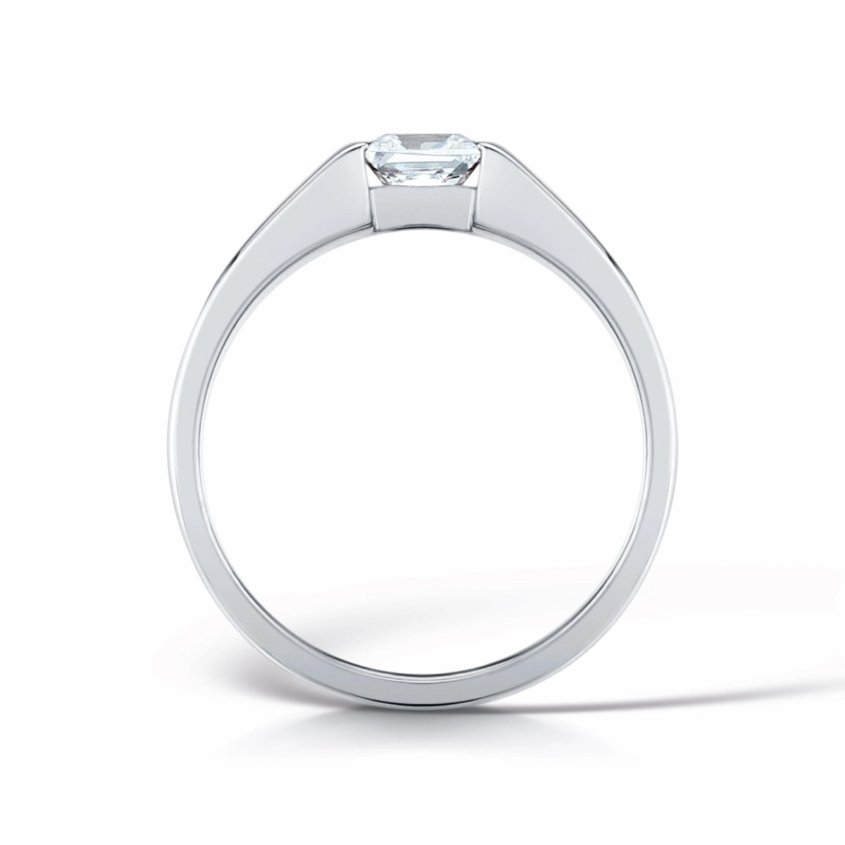 Chunky Princess Cut Diamond Ring