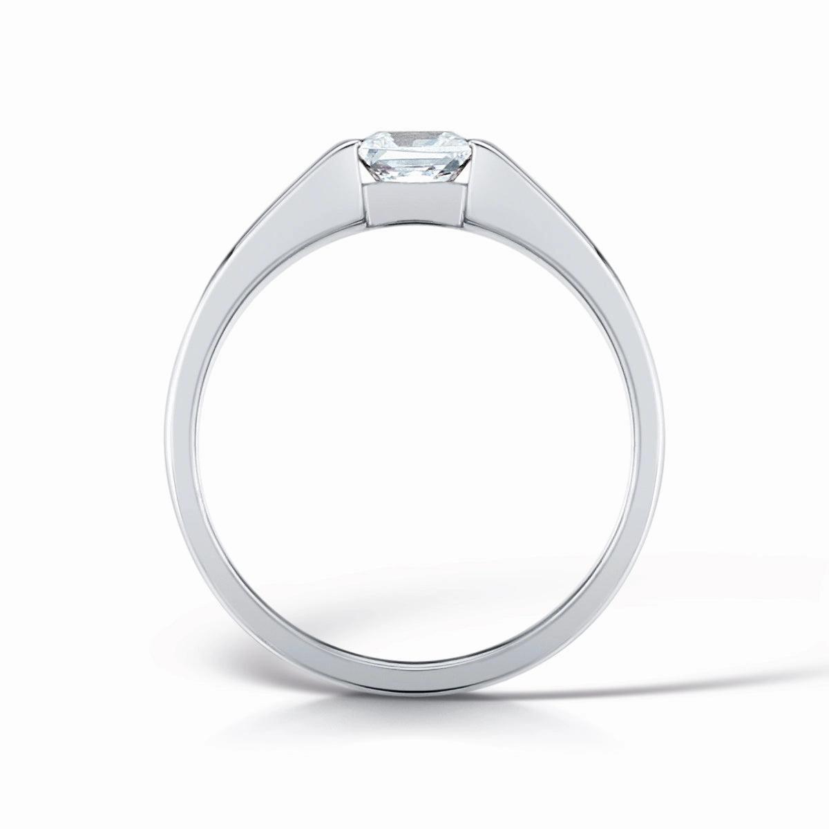 Chunky Princess Cut Diamond Ring