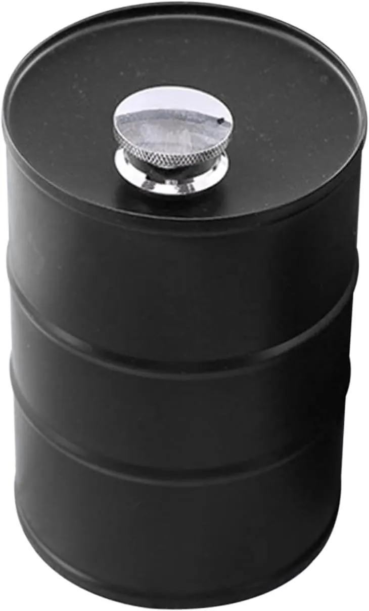 Ciieeo Beer Wine Flask Stainless Steel Liquor Container Leak Seal Portable Canteen for Outdoor Adventures and Camping Convenient Travel Accessory