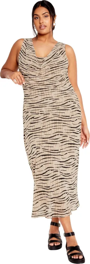 City Chic Women's Plus Size Maxi Elia PRT