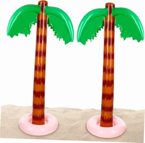 Coconut Tree Toys for Boys and Girls Inflatable Pool Playthings Summer Beach Games Party Props