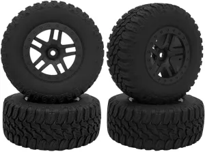Compatible with Traxxas for Slash 2WD for HSP for Tamiya for HPI for Kyosho for Redcat Model Car Parts 1/10 Short Course Truck RC Tires RC Wheel Tires