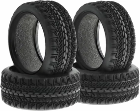 Compatible with Sakura for Traxxas for HSP for Tamiya for HPI for Kyosho for Redcat Rubber Tire Tyre 1/10 RC On-Road Drift Touring Car RC Wheel Tires