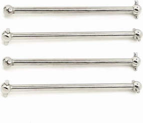 Compatible with Wltoys 104001 1/10 RC Car Upgrades Parts Accessories 4Pcs Metal Dog Bone Drive Shaft Transmission Shaft RC Transmission Shaft
