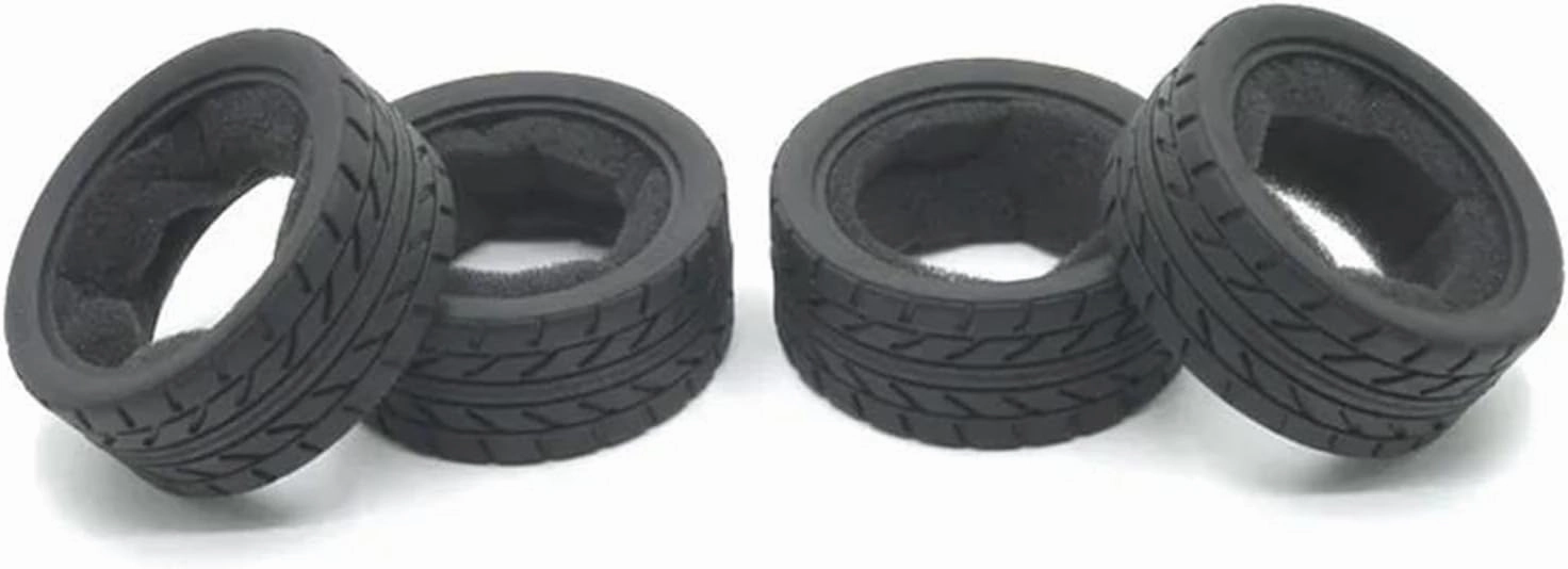 Compatible with Wltoys for A949 A959 A969 A979 K929 for RC Car 1/18 Scale Tyre with Tread Pattern Model Crawler RC Car Wheel Tires RC Wheel Tires