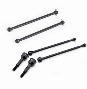 Compatible with ZD for Racing for DBX-10 1/10 RC Car Upgrade Parts Spare Accessories Metal Front and Rear Drive Shaft CVD Dogbone RC Transmission Shaft