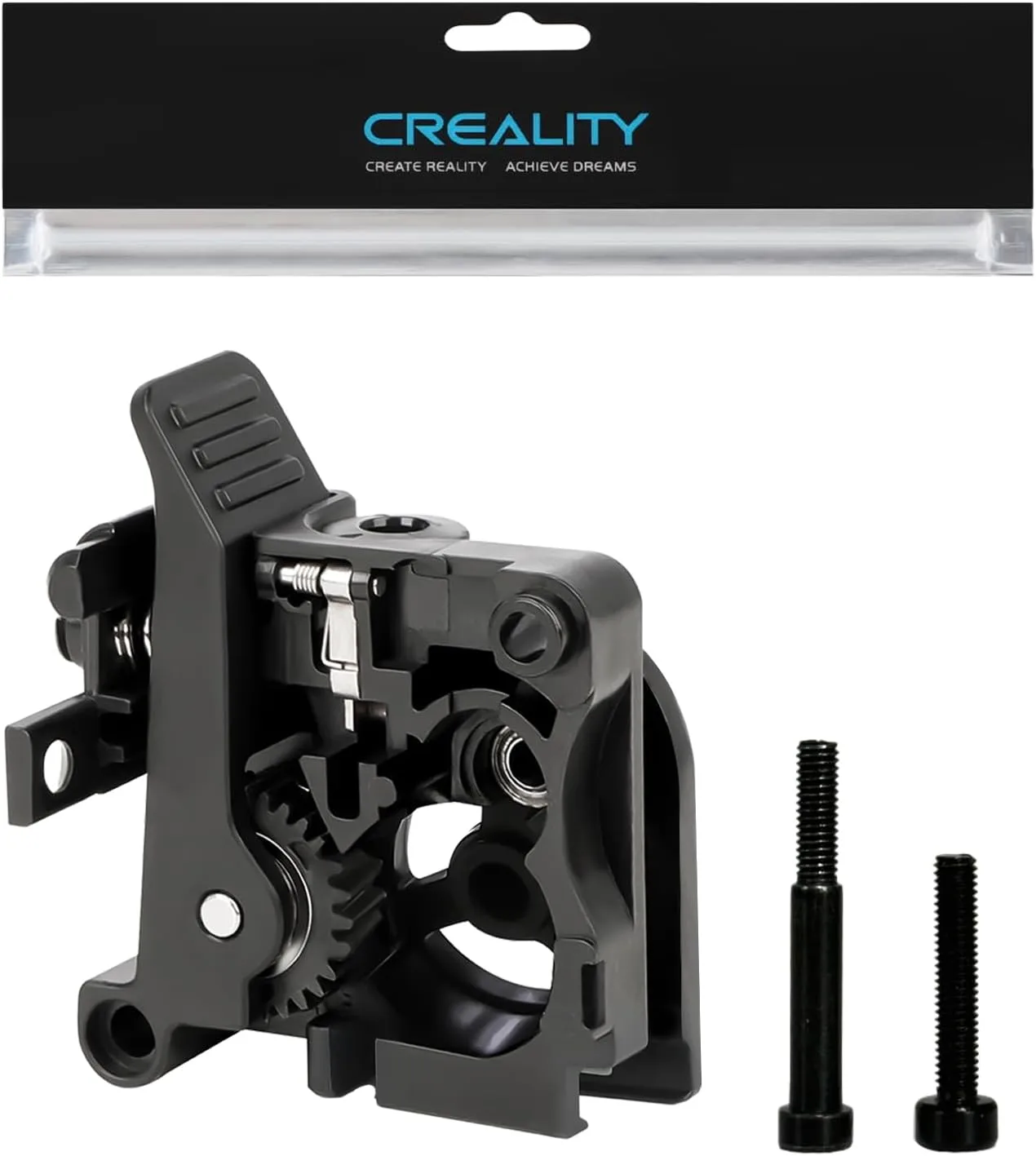 Creality K2 Plus Extruder Front Cover, Original Official Extruder Kit, Support 1.75mm Filament Extruded, K2 Plus Combo Extruder Assembly Provide Smooth and Precise Feeding, Durable 3D Printer Parts