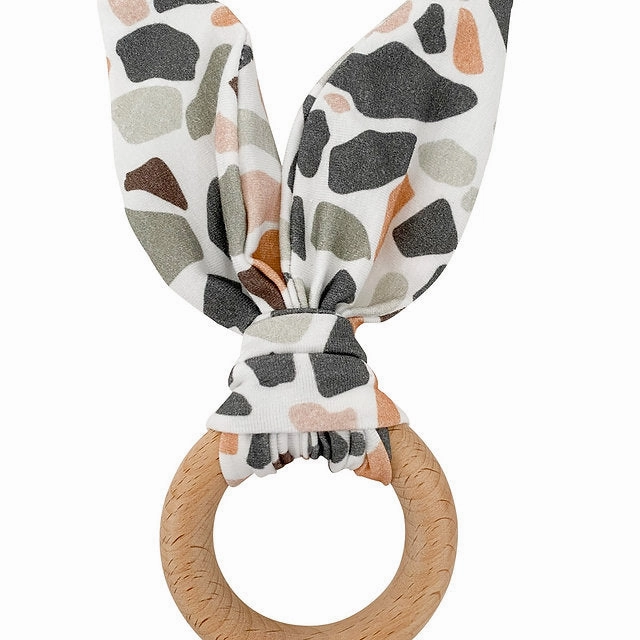Crinkle Bunny Ears Teether