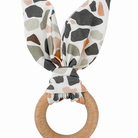 Crinkle Bunny Ears Teether