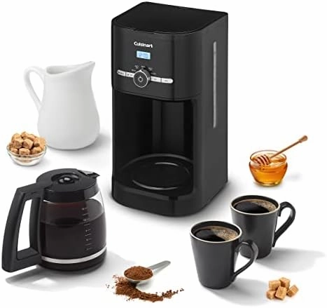 Cuisinart DCC-1120BKFR Classic 12-Cup Programmable Coffee Maker, Black - Certified Refurbished