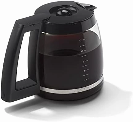 Cuisinart DCC-1120BKFR Classic 12-Cup Programmable Coffee Maker, Black - Certified Refurbished