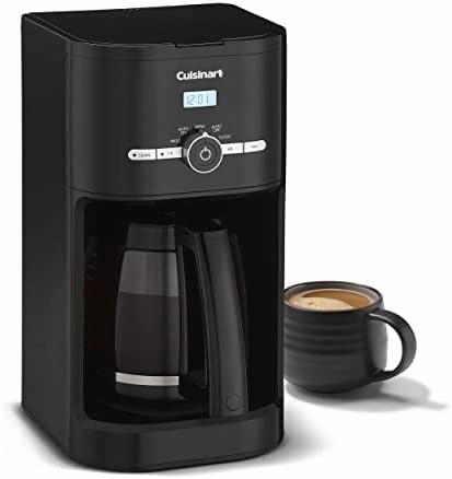 Cuisinart DCC-1120BKFR Classic 12-Cup Programmable Coffee Maker, Black - Certified Refurbished