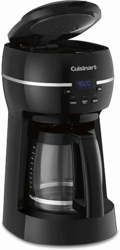 Cuisinart DCC-1500FR 12-Cup Programmable Coffeemaker Black (Renewed) Bundle with 2 YR CPS Enhanced Protection Pack