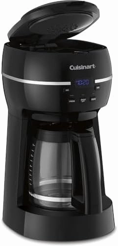 Cuisinart DCC-1500FR 12-Cup Programmable Coffeemaker Black (Renewed) Bundle with 2 YR CPS Enhanced Protection Pack