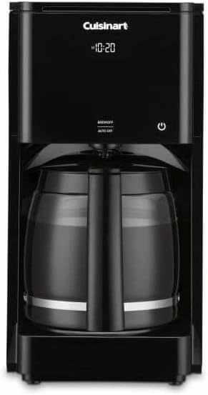 Cuisinart DCC-T20 14-Cup Programmable Coffeemaker Touchscreen, Black,Recertified