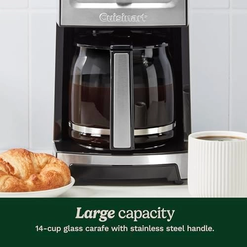 Cuisinart PerfecTemp® 14-Cup Programmable Coffeemaker, Stainless Steel