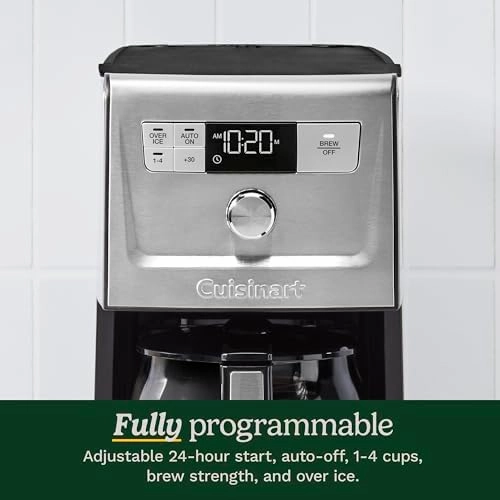 Cuisinart PerfecTemp® 14-Cup Programmable Coffeemaker, Stainless Steel