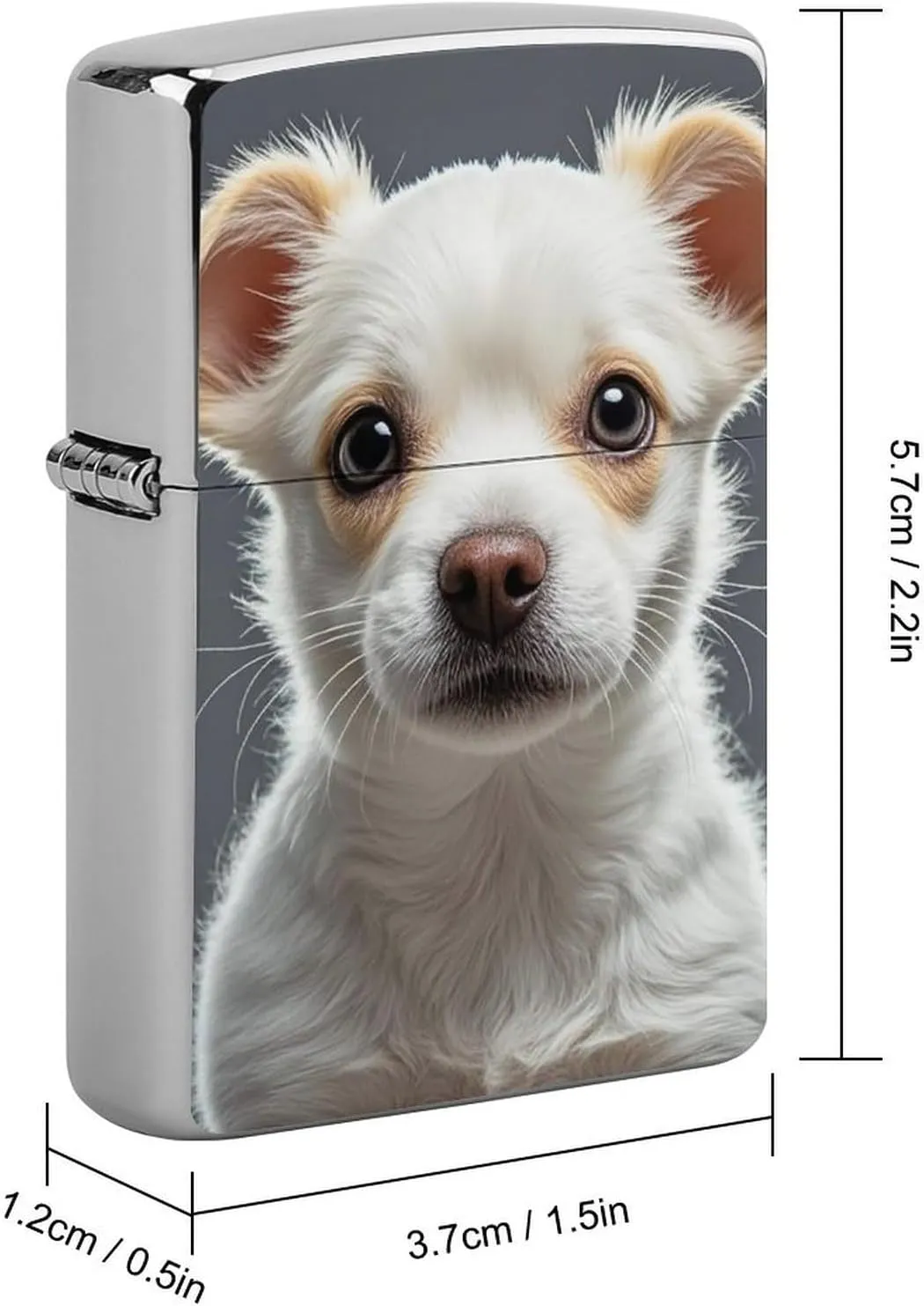 Cute Dog Lighter Case Waterproof Lighter Sleeve Lighters Protective Cover with Graffiti Design