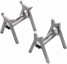 DAGIJIRD Mini Jack Stands Aluminum Alloy Jack Stands for TRX4M SCX24 FCX24 RC Car 1/24 1/18 RC Accessories