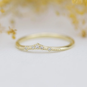 Diamond wedding band, alternative wedding band, unique wedding ring | R327WD